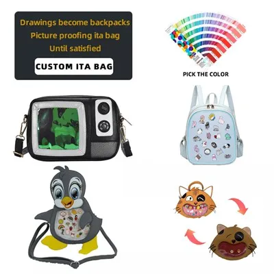Håndbroderte ITA -vesker